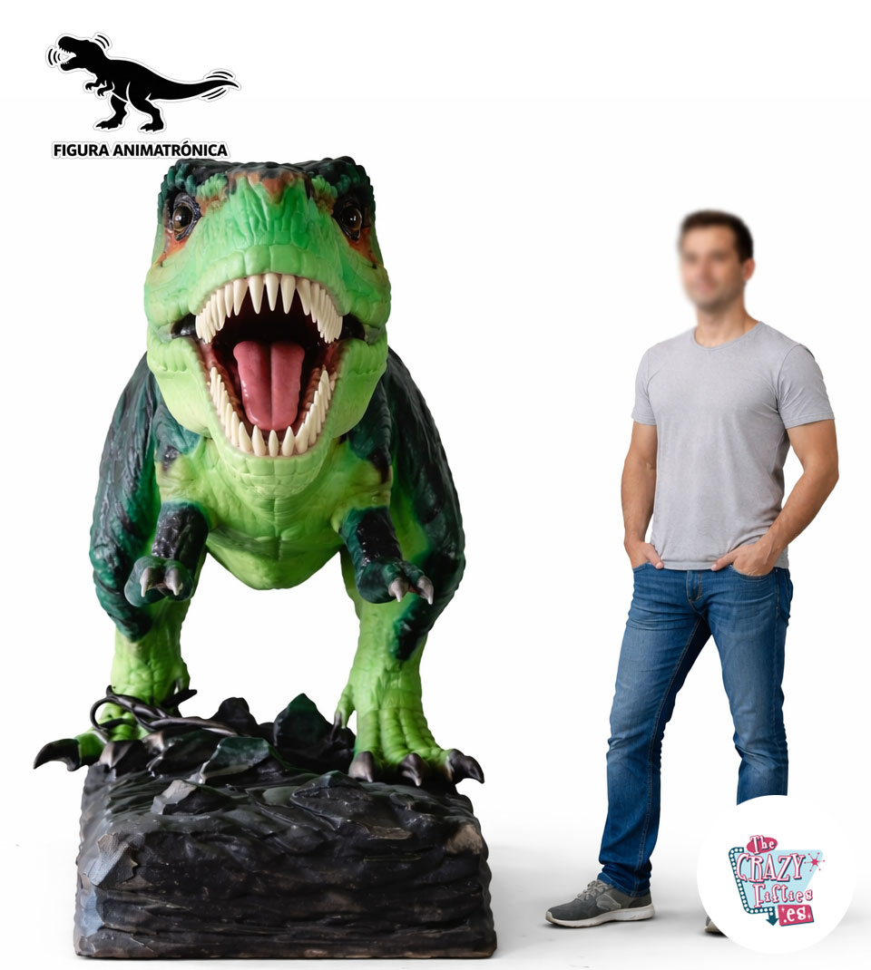 Dinosaurio Animado T-Rex de Pie