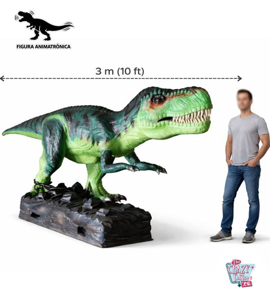 Dinosaurio Animado T-Rex de Pie