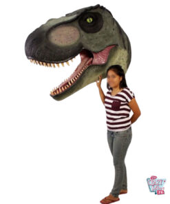 Figura Dinosaurio Cabeza Rex Pared