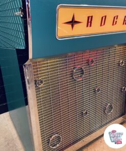 Jukebox Rocket 88 CD Turquesa rejilla