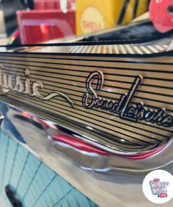 Jukebox Rocket 88 CD Turquesa vinilo lateral