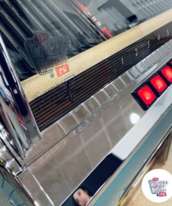 Jukebox Rocket 88 CD Turquesa botones