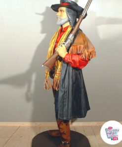 Decoración Salvaje Oeste Vaquero con Rifle