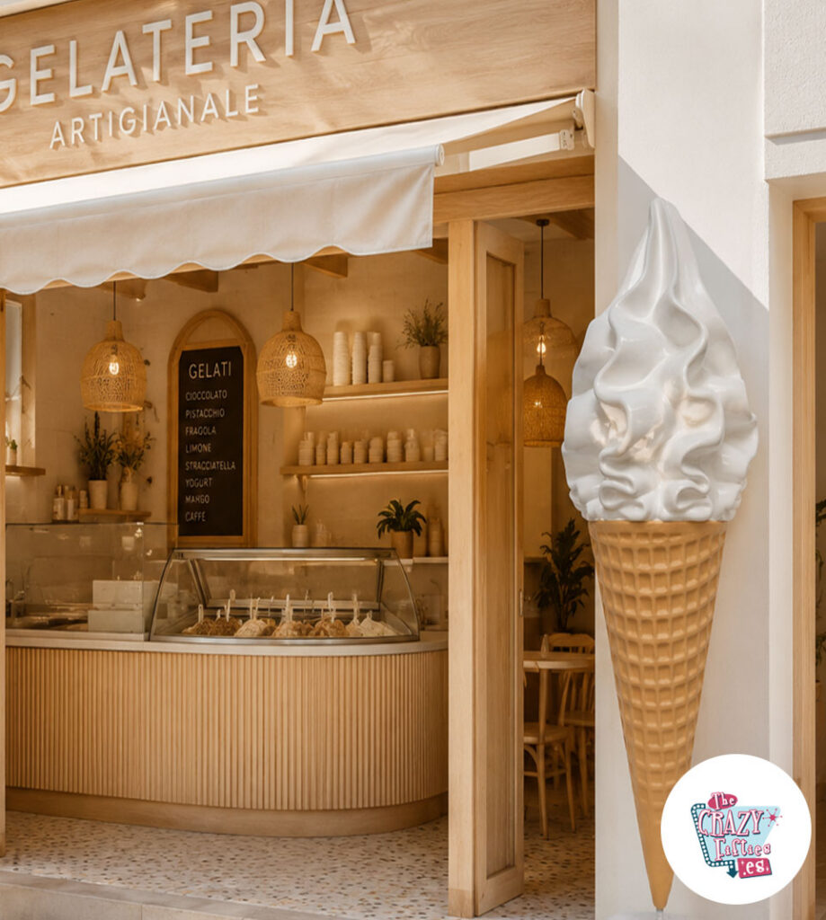 Figura Decoración Helado Soft