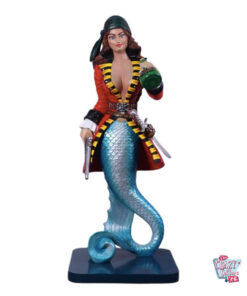 Figura Decoración Sirena Pirata