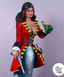 Figura Decoración Sirena Pirata