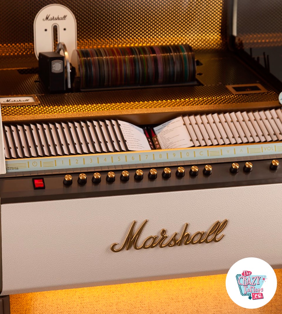 Jukebox Marshall CD Cream carrusel y cd