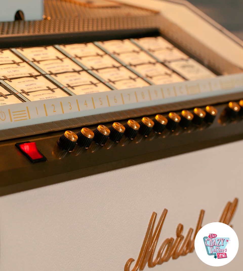 Jukebox Marshall Vinilo Cream Libreria
