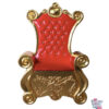 Figurine de décoration de Noël Trône royal