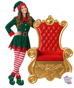 Figurine de décoration de Noël Trône royal
