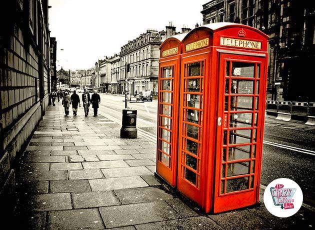 Eski İngiliz Phoneboxes