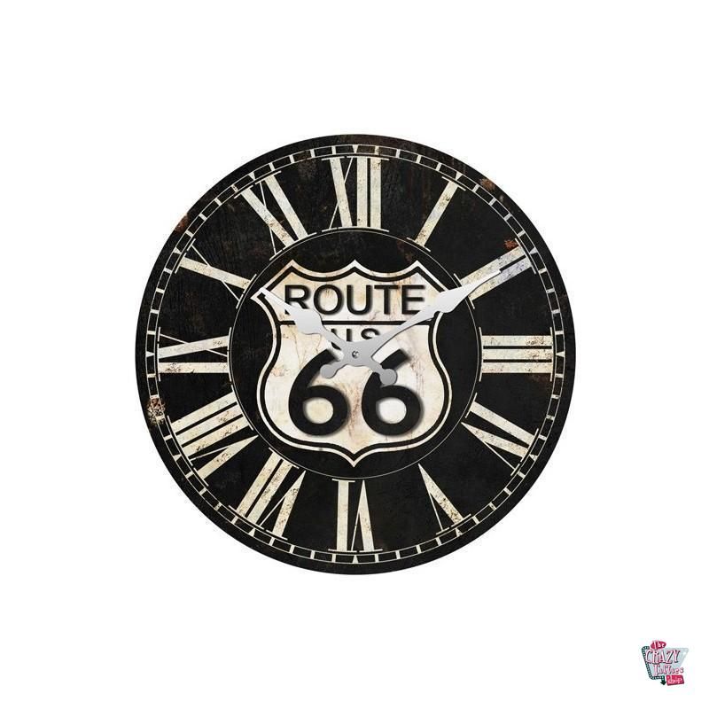 Wall Clock Route 66