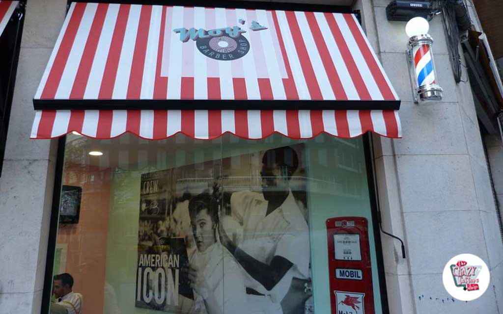 Vintage barbershop Barcelona