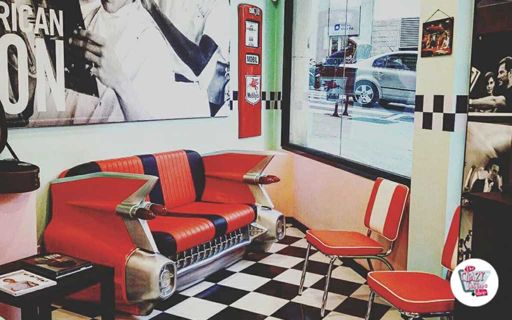 Vintage Barcelone barbershop