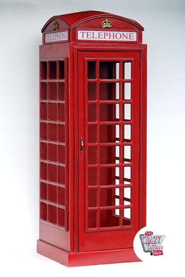 Replica inglese cabina telefonica a grandezza naturale Thecrazyfifties.es