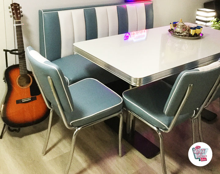 Conjunto comedor retro Americano C1502524