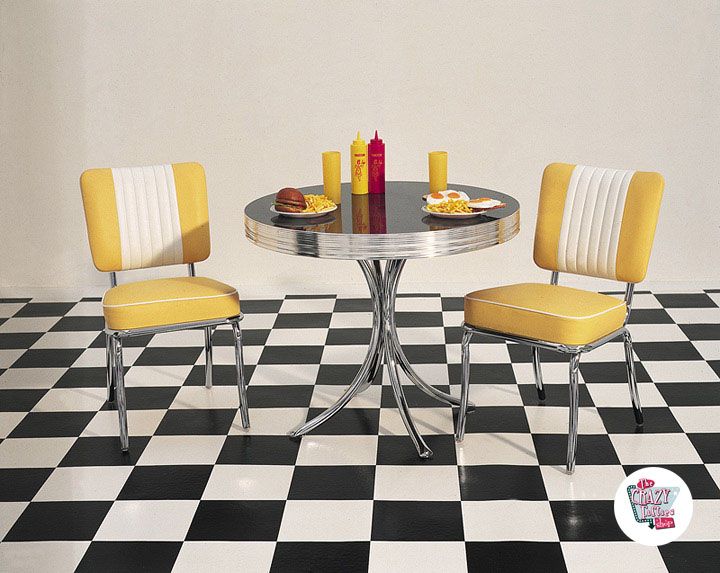 Conjunto comedor retro Americano C1924