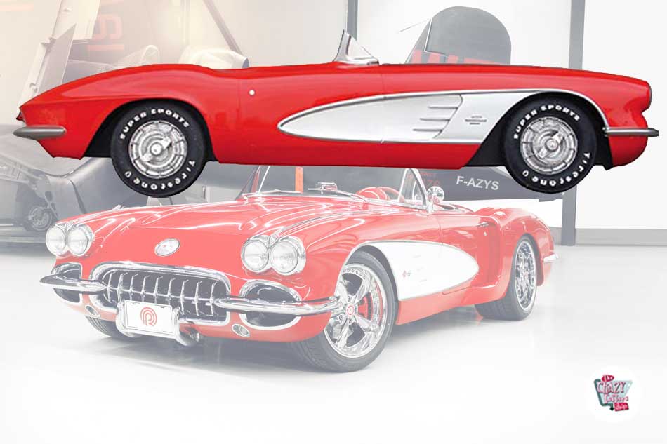 58 Corvette parete