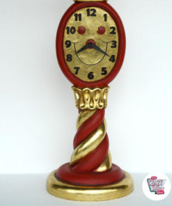 Figure Decoration Christmas Clock Santa Claus