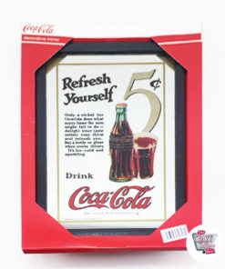 Coca-Cola espelho Retro