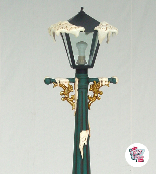 Street lampe dekorasjon Jul med lys