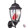 Black barber lantern