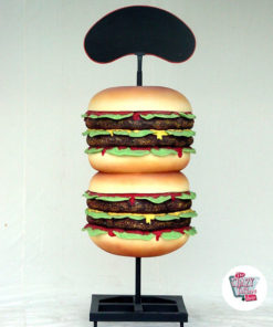 Figura alimentare Burger con Slate