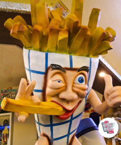 Figur Mat Pommes frites