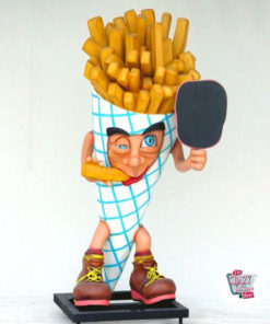 Figur Mat French Fries med Slate