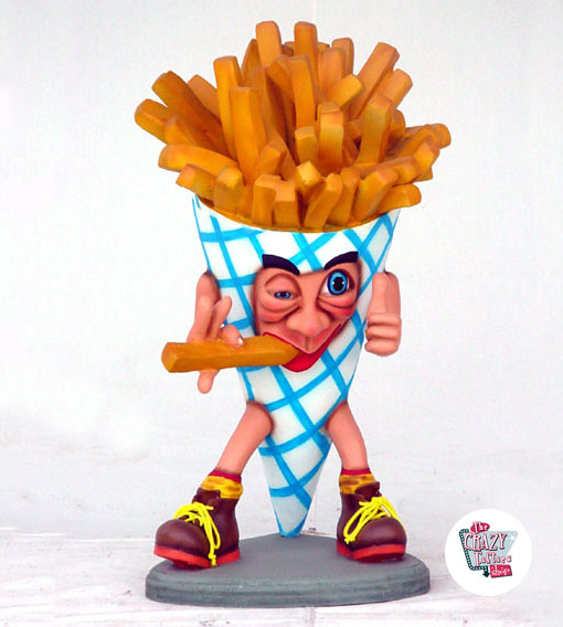 Figur Mat French Fries