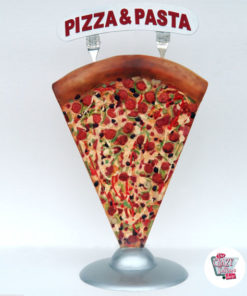 Figure alimentaire service Pizza