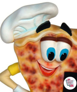 Figura Serviço de comida Pizza com menu