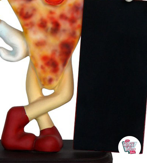 Figur Mad Visning Pizza med Menu