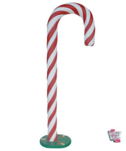 Figura Decoração Natal Candy Cane Grande