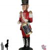 Figurine de décoration de Noël Nouveau soldat en plomb