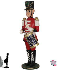 Figura de Decoração de Natal Novo soldado de chumbo