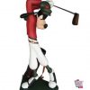 Figura Goofy Theme Decoration Playing Golf