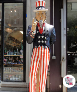 Amerikansk Uncle Sam figur dekorasjon