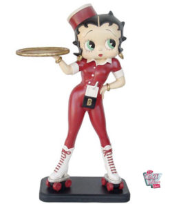 Figure Decoration Betty Boop Waitress Skates