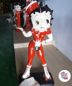 Figura patins Decoração Betty Boop Waitress