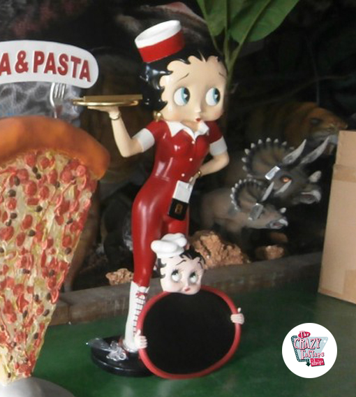 Figur Skates Dekor Betty Boop Waitress
