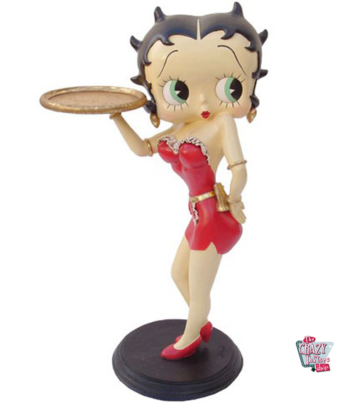 Figura Decoración Betty Boop Camarera Sexy