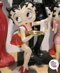 Figura Decoración Betty Boop Camarera