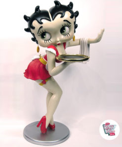 Figura Decoração Betty Boop Waitress