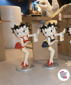 Abbildung Dekoration Betty Boop Kellnerin