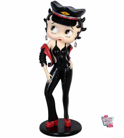 Figura Decoración Betty Boop Motera Sexy