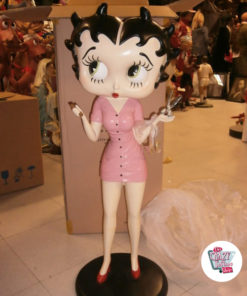 Figura Decoración Betty Boop Peluquera Sexy