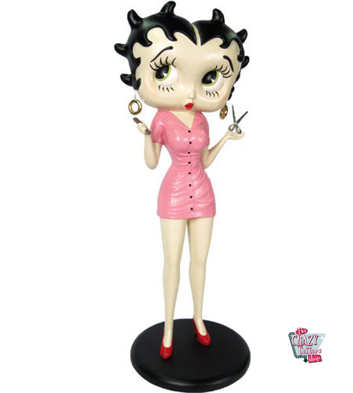 Figura Decoración Betty Boop Peluquera Sexy