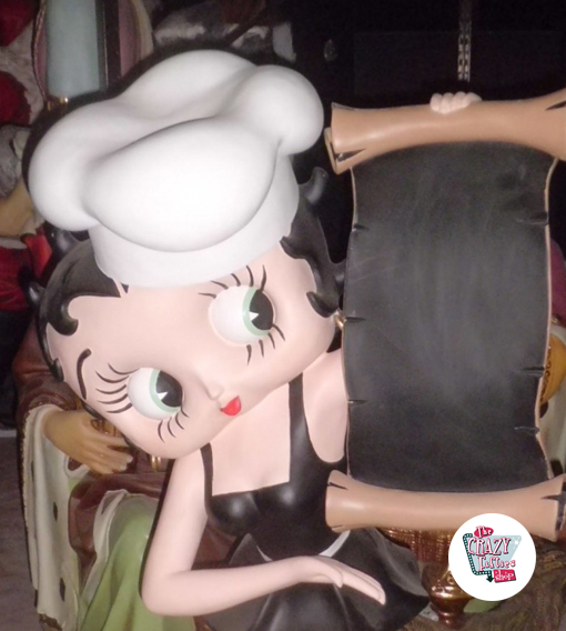 Figura decorazioni Betty Boop Porta Menu