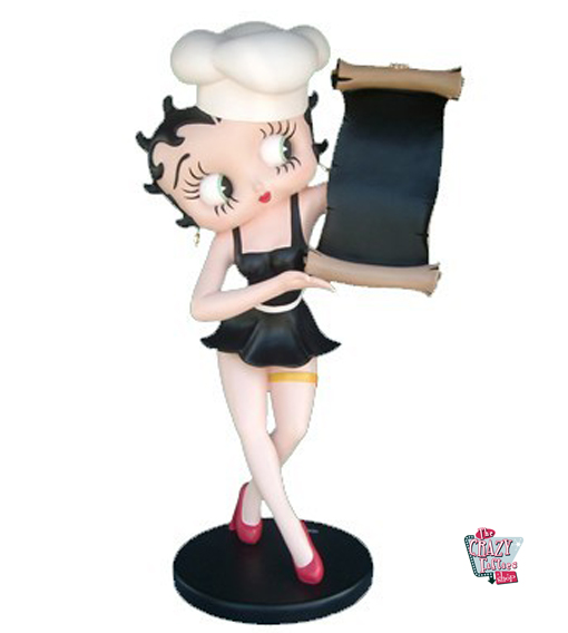 Figura Decoración Betty Boop Porta Menú